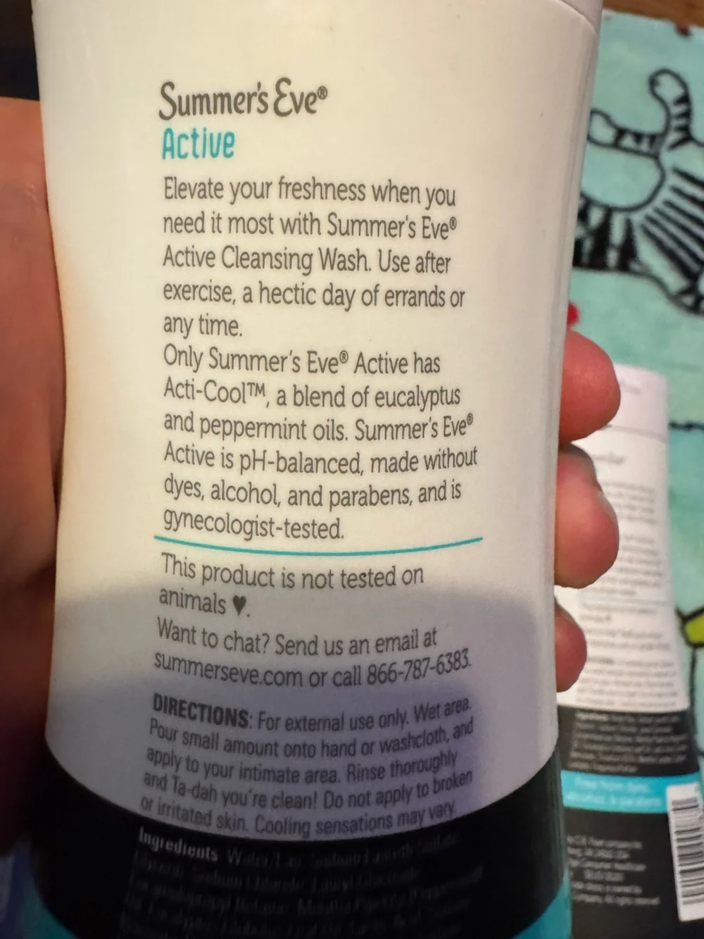 Summer's Eve Active Cleansing Wash 2-Pack NEW